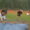 07-Kevin Hamel watches this one from the release all the way to the strikezone