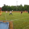 36-DisOrderlies (in the field) putting the final touches on their first win