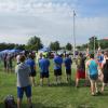 02-The players waiting for the arrival of our Make A Wish family